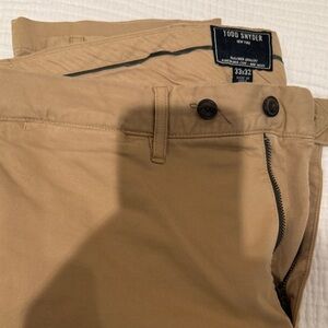 Todd Snyder Men's Khaki Chinos 33x32